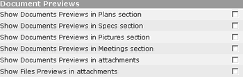 Document Previews in Defaults